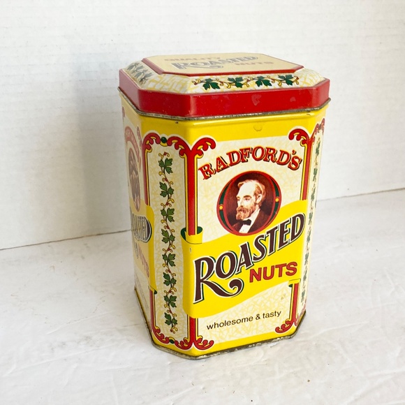 Vintage Radford Roasted Nuts Tin - Picture 2 of 10
